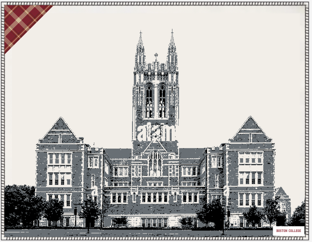 Boston College Iconic Image Blanket