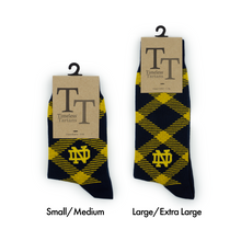 Load image into Gallery viewer, Notre Dame Socks