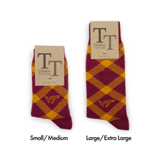 Load image into Gallery viewer, Virginia Tech Socks